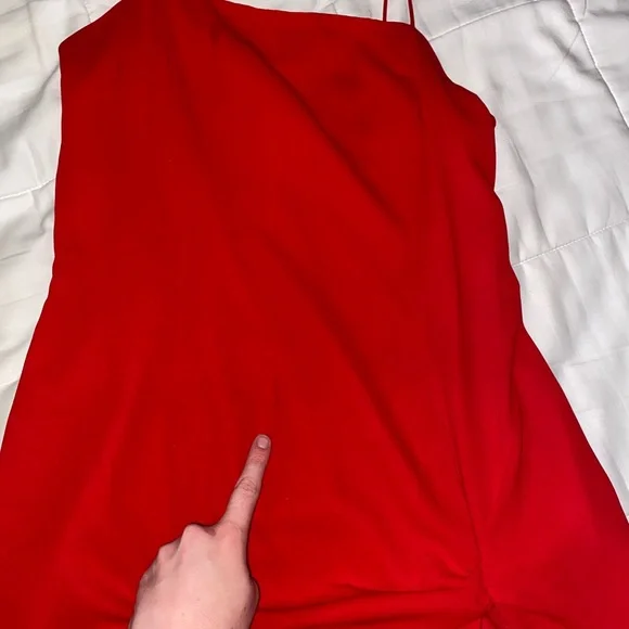 Red Superdown Dress - Picture 5 of 8